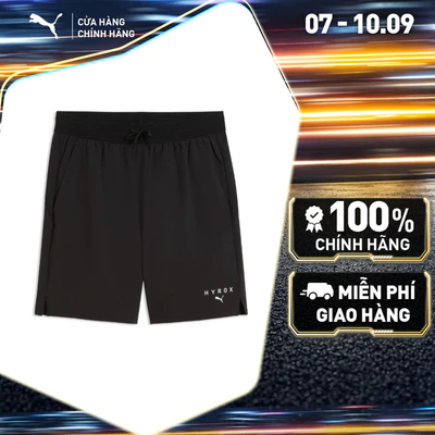 Quần Đùi Thể Thao Tập Luyện PUMA Nam M xHYROX 7 PWRTRN SORT Black Màu Đen