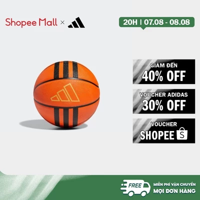 [Duy nhất 8.8 - VOUCHER 30%]adidas Bóng rổ Quả Bóng Rổ 3 Sọc Cao Su X3 Unisex trái cam HM4970