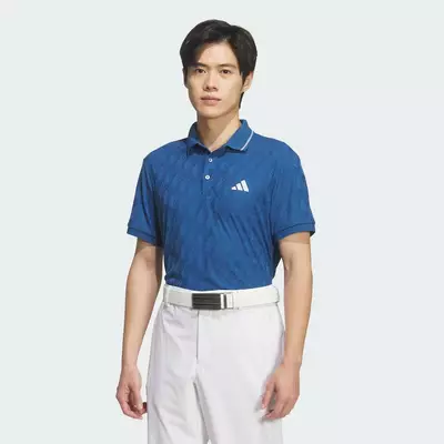 adidas Đánh gôn ÁO POLO NGẮN TAY JACQUARD Nam Màu xanh da trời JZ4360