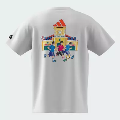 adidas Phong cách sống VNM SPORTS TEE Unisex trắng KH0748