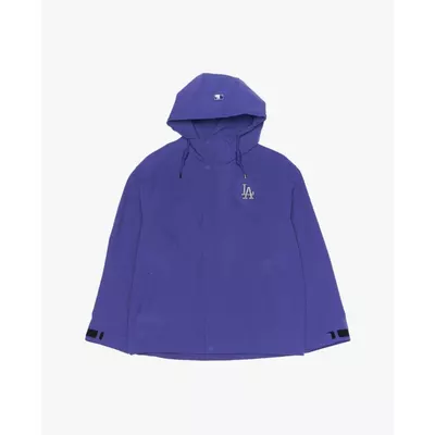 MLB - Áo khoác phối mũ unisex in logo_3AWJB0154-07PPS