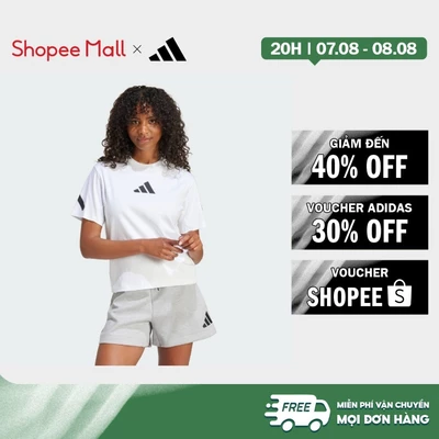 [Duy nhất 8.8 - VOUCHER 30%]adidas Lifestyle adidas Z.N.E. Tee Women White JE7857