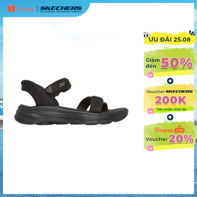 Xăng Đan/Dép Nữ Skechers Slip-Ins On-The-GO GOwalk 8 Sandal Simone Đi Bộ - 141020-BBK Goga Mat
