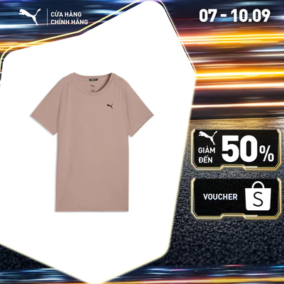 Áo Thun Tập Luyện PUMA Nữ W PWRMODE TEE Sandstone Màu Be