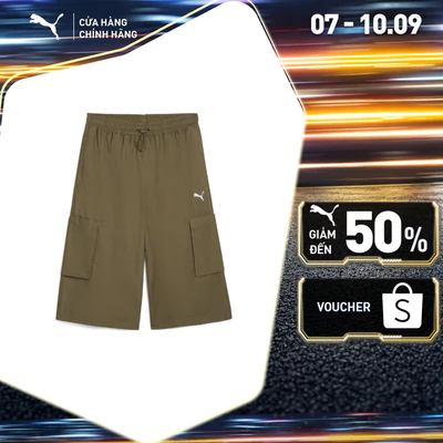 Quần Dài Thời Trang PUMA Unisex FUTURE ARCHIVE Jorts Loden Green Màu Xanh Lá