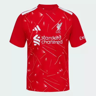 adidas Football Liverpool FC 26/27 Home Fan Jersey Kids Unisex Burgundy LE5780