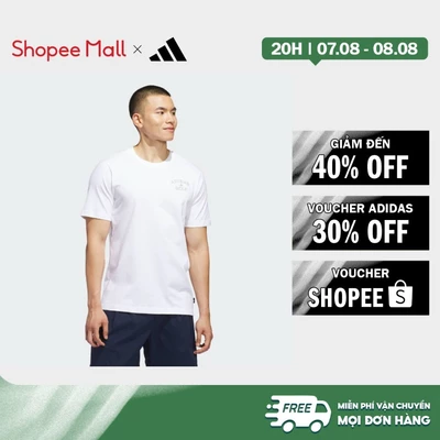 [Duy nhất 8.8 - VOUCHER 30%]adidas Đánh gôn Áo Thun Graphic Golf Chip In Paradise Nam trắng KB2416
