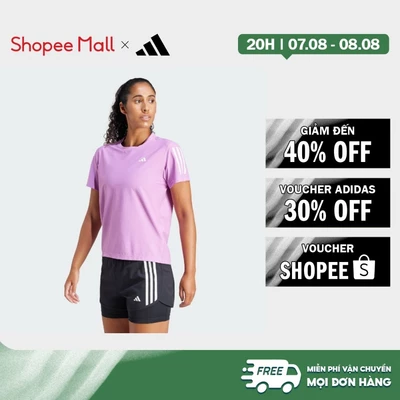 [Duy nhất 8.8 - VOUCHER 30%]adidas Chạy Áo Thun Own The Run Nữ Màu tím IV5494