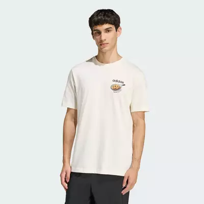 adidas Phong cách sống Áo Thun Graphic Snack Cookie Nam trắng KD3931