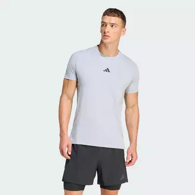adidas Gym & Training Áo Thun Tập Luyện Designed for Training Nam Xám KA7287