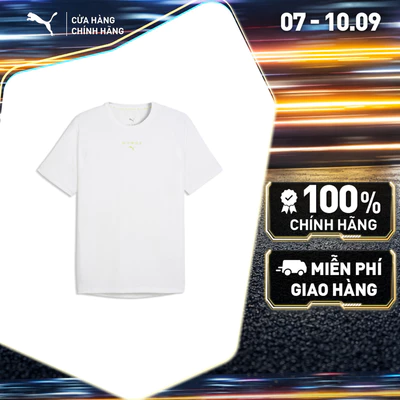 Áo Thun Thể Thao Tập Luyện PUMA Nam M X HYROX PWRMODE TEE White Màu Trắng