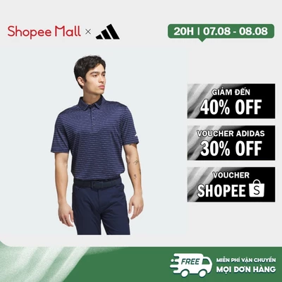 [Duy nhất 8.8 - VOUCHER 30%]adidas Đánh gôn Áo Polo Kẻ Sọc Ultimate365 Dash Nam Màu xanh da trời JL5316