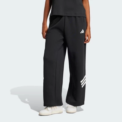 adidas Phong cách sống Quần Ống Đứng 3 Sọc Future Icons Nữ Đen JE0150