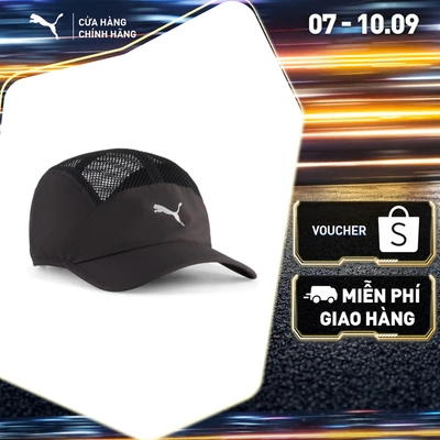 Nón Thể Thao PUMA Unisex SHORT VISOR MESH 5 Panel Cap Black Màu Đen