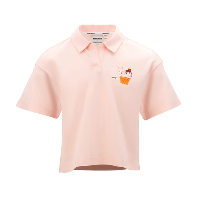 Short Sleeve Polo Bé Gái Skechers Food Truck Short Sleeve Polo - SL125G076-02P1 Online Sale