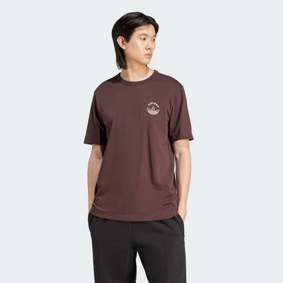 adidas Phong cách sống Áo Thun Graphic Nam nâu IX9610