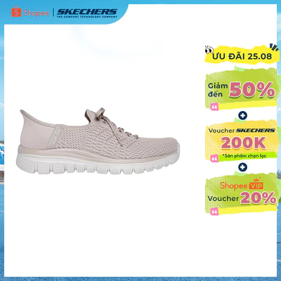 Giày Búp Bê Nữ Skechers Slip-ins Modern Comfort Graceful First Blush - 100736-TPE Air-Cooled Memory Foam