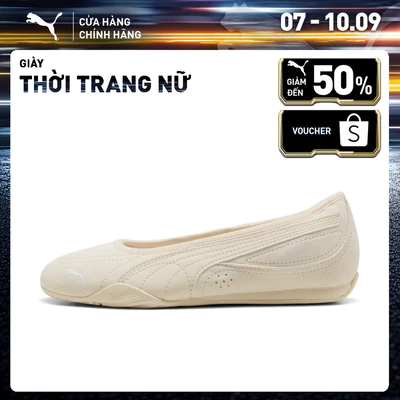 Giày Búp Bê PUMA Nữ CATCH SOLEIL BALLERINA SD Alpine Snow-White Màu Trắng