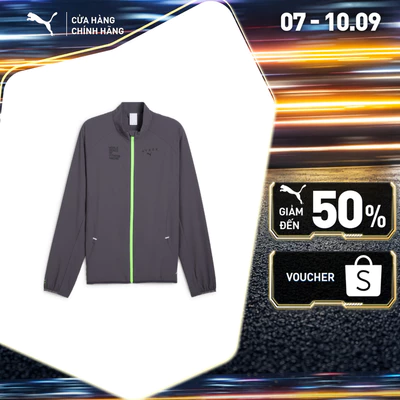 Áo Khoác Thể Thao PUMA Nam M HYROX Ultraweave Jacket Galactic Gray Màu Xám