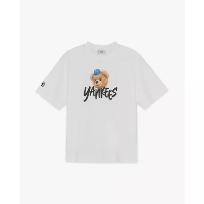 MLB - Áo thun unisex cổ tròn tay ngắn Mega Bear_3ATSE0163-50WHS
