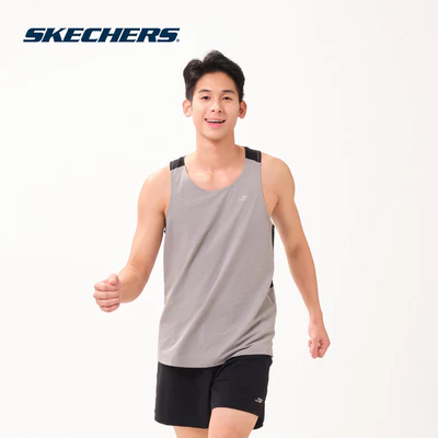 Sports Tank Top Nam Skechers Running Performance Sports Tank Top - SP226M125-04D8