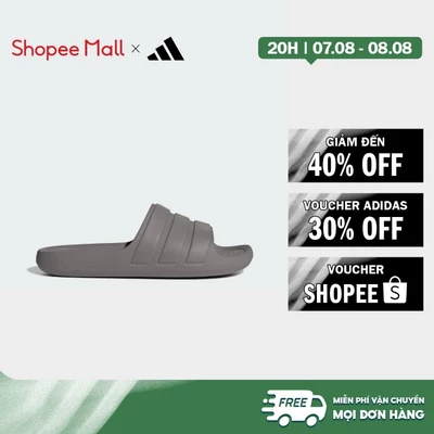 [Duy nhất 8.8 - VOUCHER 30%]adidas Phong cách sống Dép adilette Flow Unisex Xám JP5680