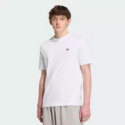 adidas Lifestyle TREFOIL ESSENTIALS T-SHIRT Men White KS7390