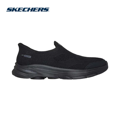 Giày Thể Thao Nữ Skechers Slip-ins GOwalk 8 Nova Đi Bộ - 125926-BBK Air-Cooled Goga Mat