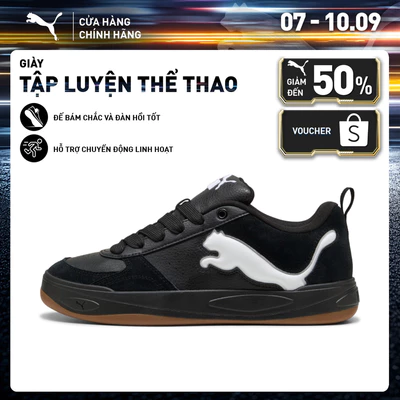Giày Thể Thao PUMA Unisex Park Lifestyle II Cat Black-White Màu Đen