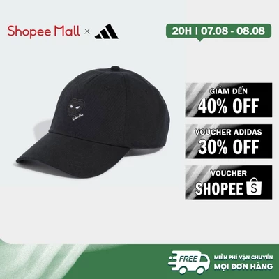 [Duy nhất 8.8 - VOUCHER 30%]adidas Phong cách sống MŨ LƯỠI TRAI ADIDAS MARVEL SPIDERMAN Unisex Đen KT2065