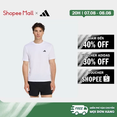 [Duy nhất 8.8 - VOUCHER 30%]adidas Gym & Training WORKOUT ESSENTIALS BASE T-SHIRT Men White KD5453