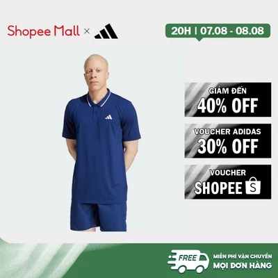 [Duy nhất 8.8 - VOUCHER 30%]adidas Tennis & Padel Tennis Club Tennis Climacool Piqué Polo Shirt Men Blue JF8425