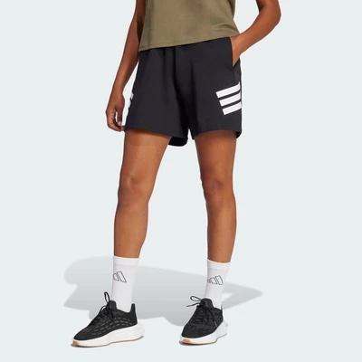 adidas Phong cách sống Quần Short 3 Sọc Future Icons Nữ Đen JC5443