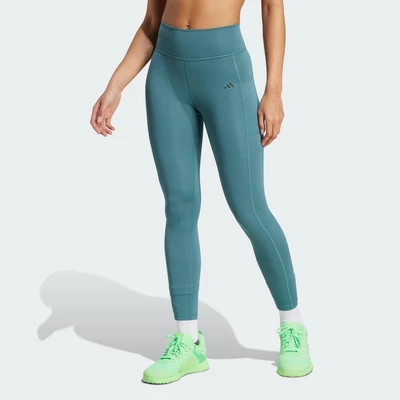 adidas Gym & Training Quần Legging 7/8 Stash Optime Nữ màu xanh lá JW7610