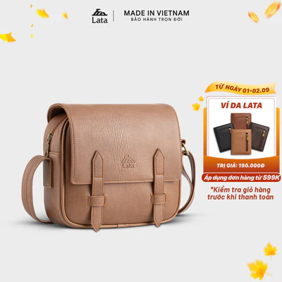 Túi Lata (Thời trang nam công sở - Túi đeo chéo da TN30)