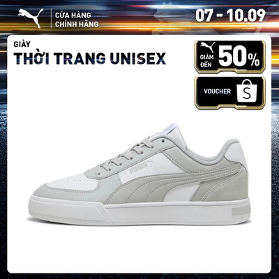 Giày thời trang PUMA Unisex Caven Mix Ash Gray-Ash Gray-White Màu Xám