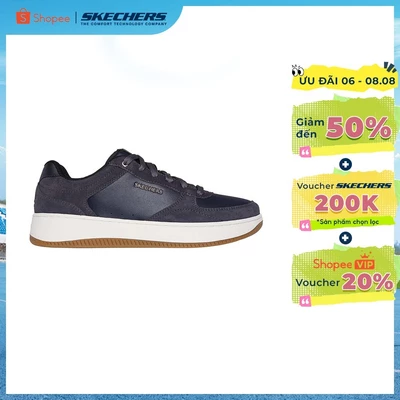 [ĐỘC QUYỀN ONLINE] Giày Thể Thao Nam Skechers Court Classics Sport Court 2.0 Yaros-254010-NVNT Air-Cooled MF