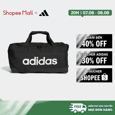 [Duy nhất 8.8 - VOUCHER 30%]adidas Phong cách sống Túi Duffel Logo Essentials Siêu Nhỏ Unisex Đen GN2034