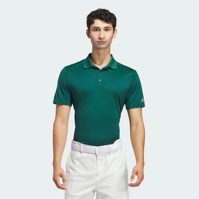 adidas Golf Core adidas Performance Primegreen Polo Shirt Men Green IU4444