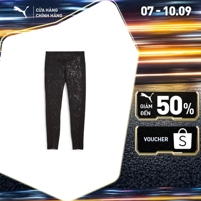 Quần Dài Tập Luyện PUMA Nữ INTERGALACTIC HW 7/8 TIGHT Black Màu Đen