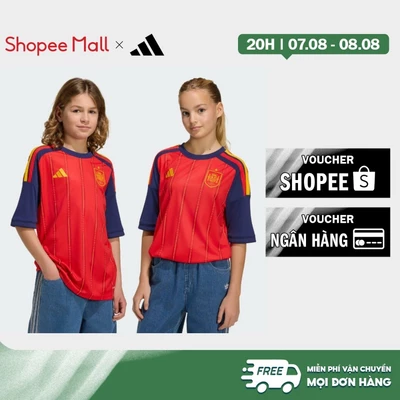 adidas Bóng đá Áo Đấu Sân Nhà Tây Ban Nha 26 Cho Thiếu Niên Trẻ em Đỏ JZ5757