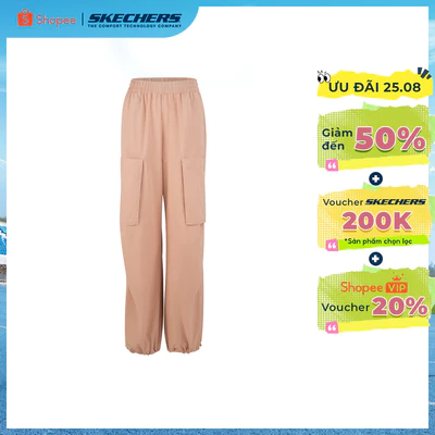 Long Pants Nữ Skechers Lifestyle Physical Academia Collection Iconic Long Pants - SL125W021-00VX Online Sale