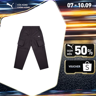 Quần Dài Thời Trang PUMA Nam WARDROBE ESS 2in1 Cargo Pant Black Màu Đen