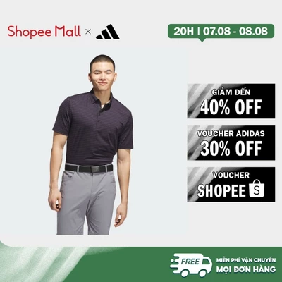 [Duy nhất 8.8 - VOUCHER 30%]adidas Đánh gôn Áo Polo Kẻ Sọc Ultimate365 Dash Nam Đen JL5314