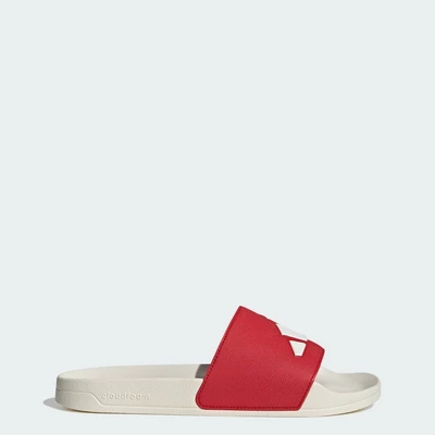 adidas Phong cách sống Dép đi bơi adilette Unisex Đỏ JR0675