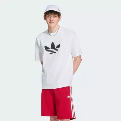 adidas Phong cách sống ÁO THUN ADICOLOR TREFOIL Nam trắng IB6940