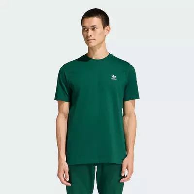 adidas Phong cách sống Áo Thun Ba Lá Essentials Nam màu xanh lá KD1323