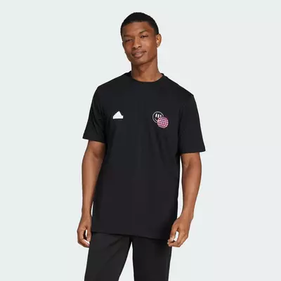 adidas Phong cách sống Áo Thun Graphic Summer House of Tiro Nam Đen IW2662
