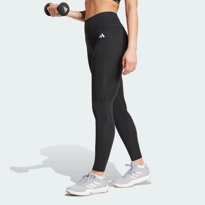 adidas Gym & Training Optimé Essentials Stash Pocket Full-Length Leggings Women Black IT2280