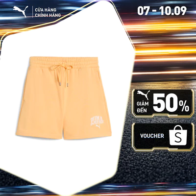 Quần Đùi Thời Trang PUMA Nữ CLASS Shorts Almost Apricot Màu Cam